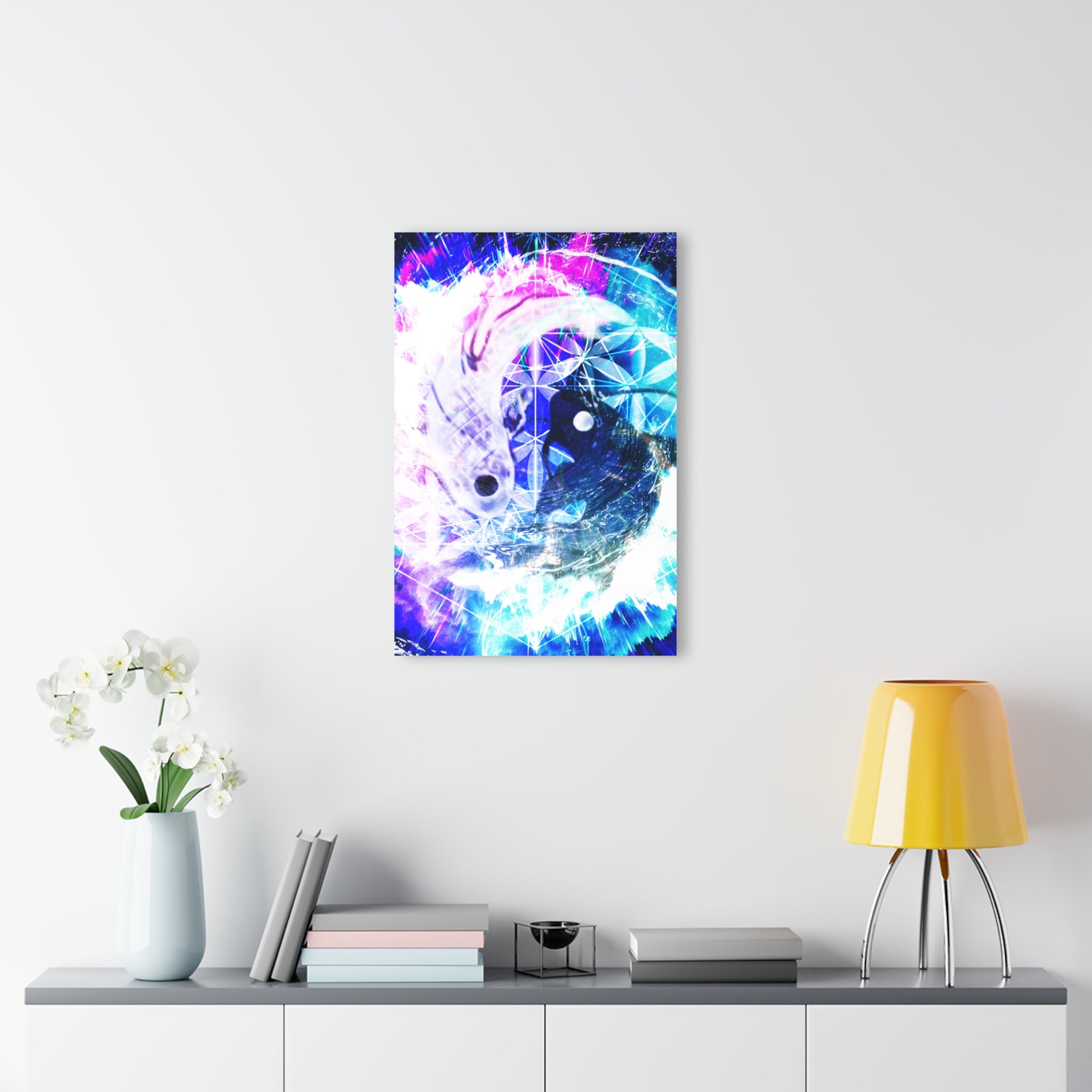 Creation's Desires Koi Meditations Acrylic Prints (French Cleat Hanging)