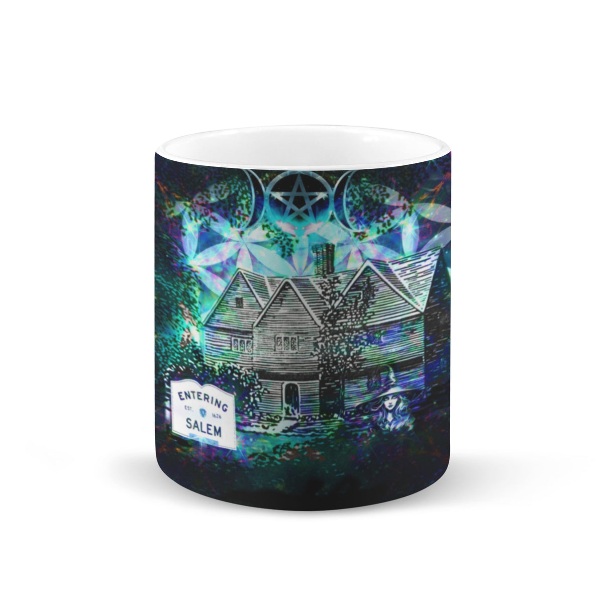Katerina's Now & Forever Salem Witch Meditations Custom White Mug(11OZ)(Set of 2) | Ships from USA