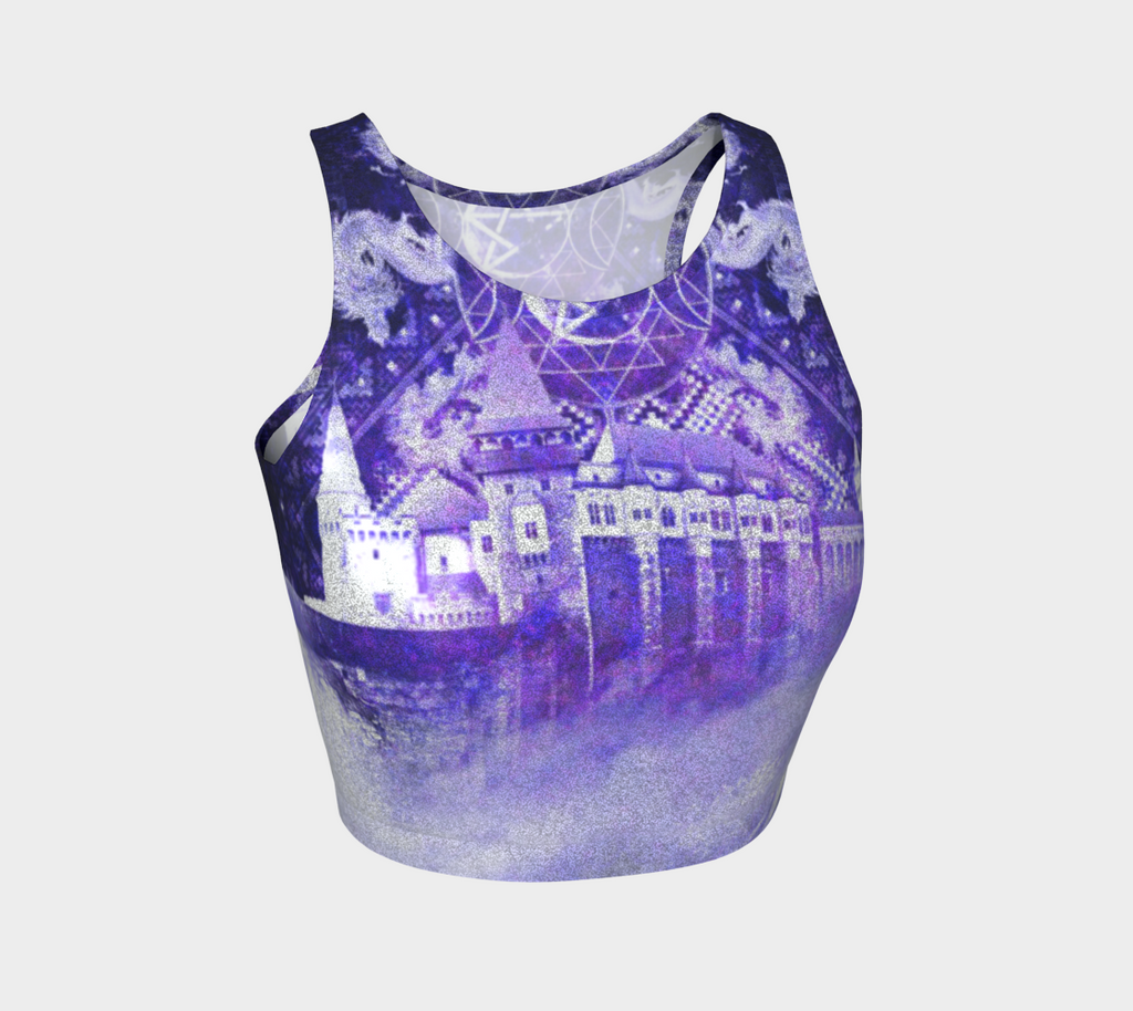 Katerina's Dragon's Eye Dracularian Meditations Crop Top