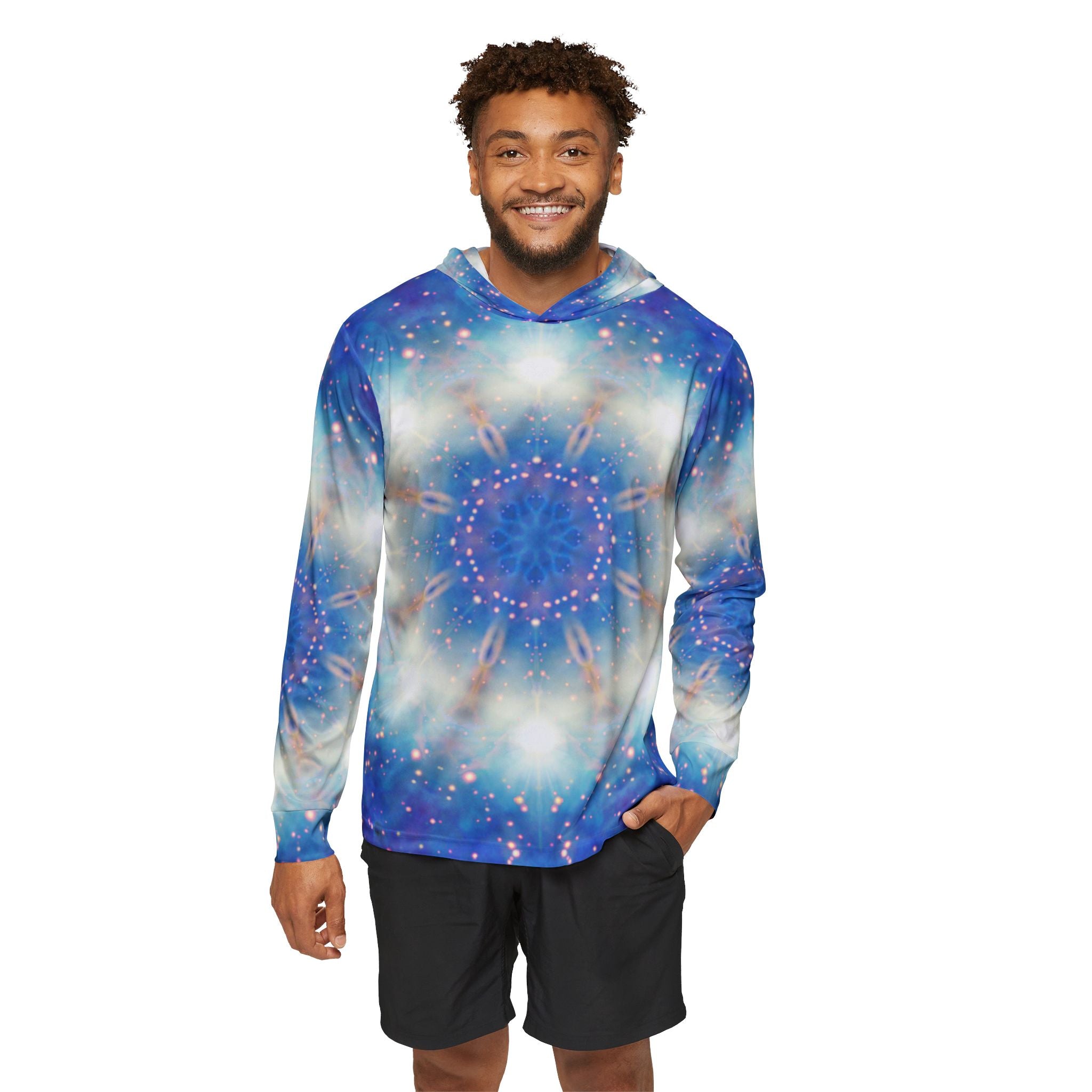 Amen Jin's Loved by the Sun Desires Men's Sports Warmup Hoodie