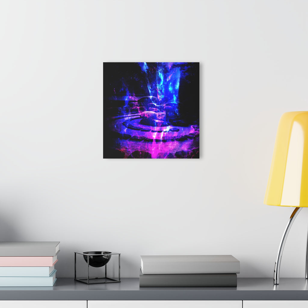 Amethyst Tranquil Garden Dreams Acrylic Prints (French Cleat Hanging)