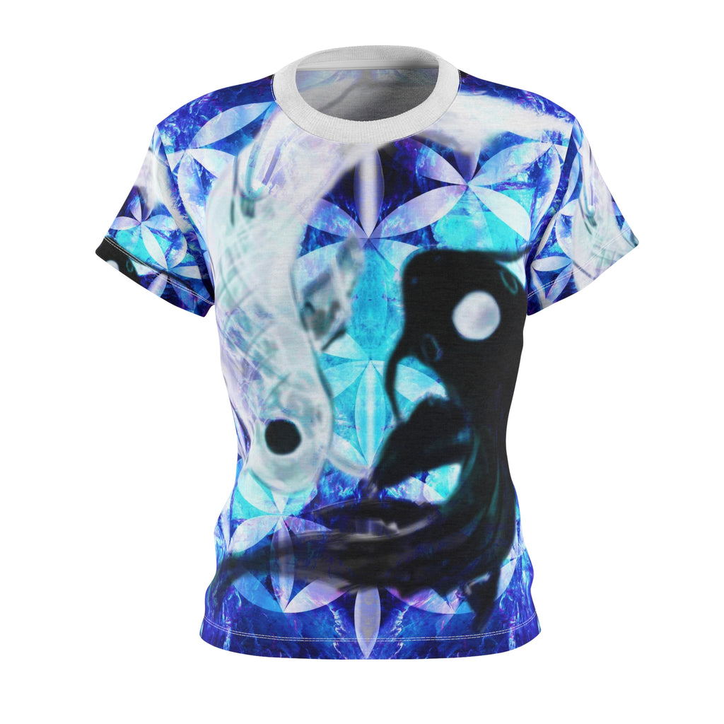 Amen Jin's Dragon's Gate Koi Meditations Women's Tee