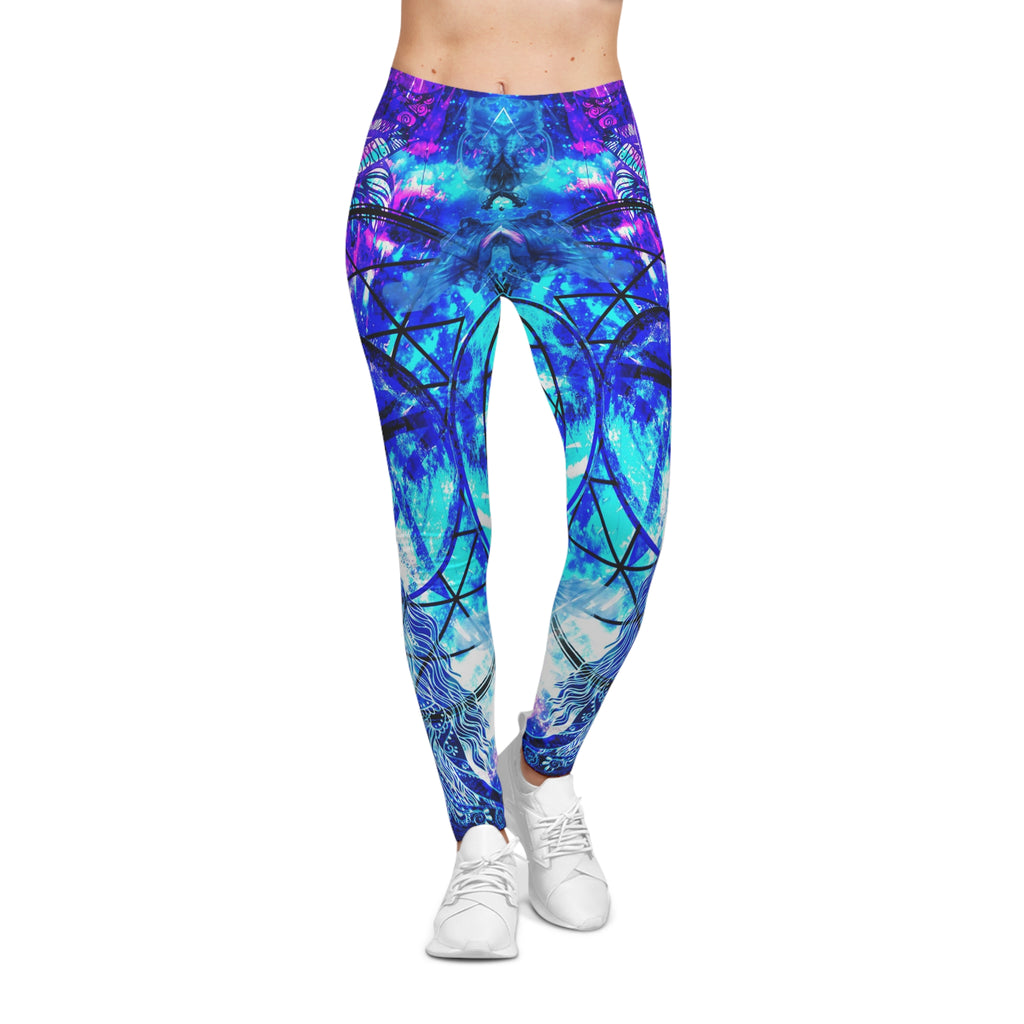 Creation's Magical Awakening Desires Meditations Women's Casual Leggings