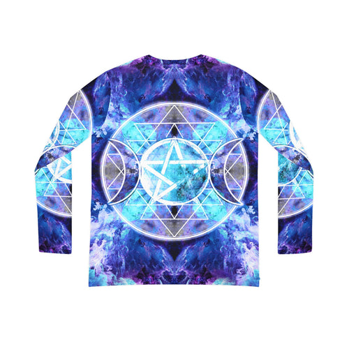 Amen Jin's Dragon's Gate Triple Goddess Meditations Long Sleeve V-neck