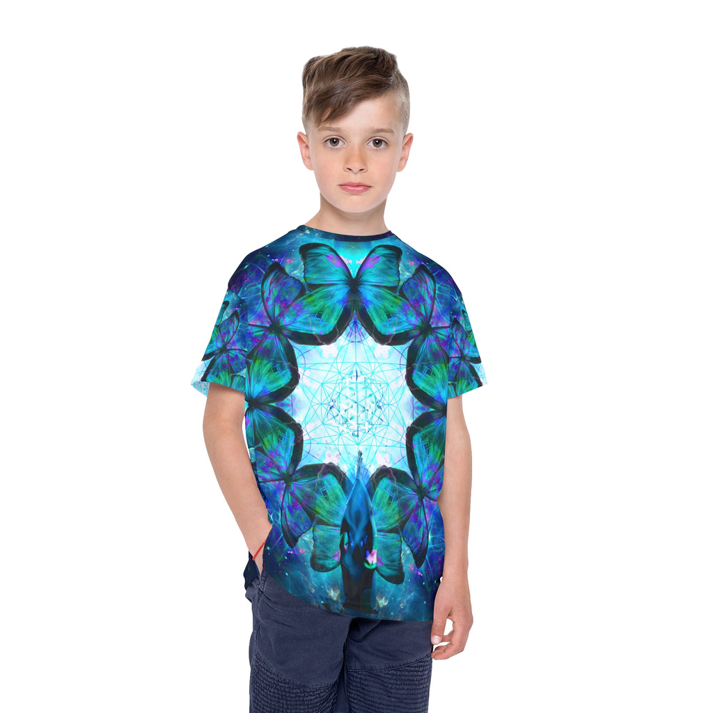 Katerina's Now & Forever Metamorphosis Meditations Kid Sport Shirt