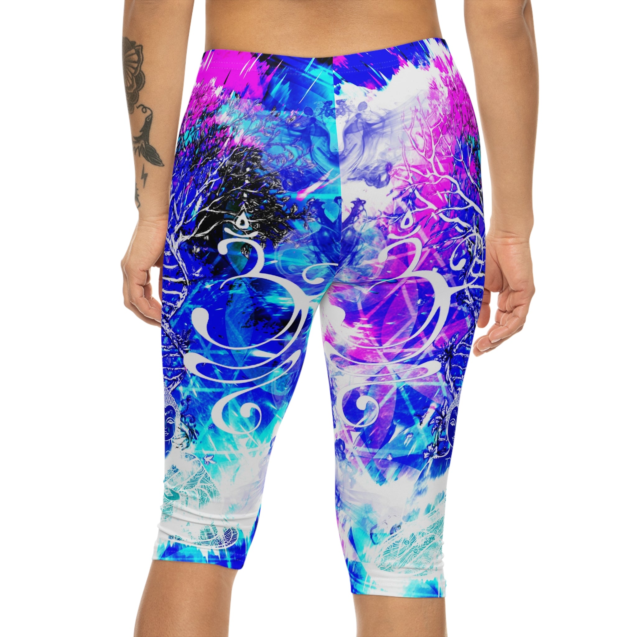 Creation's Buddha Meditations Women's Capri Leggings