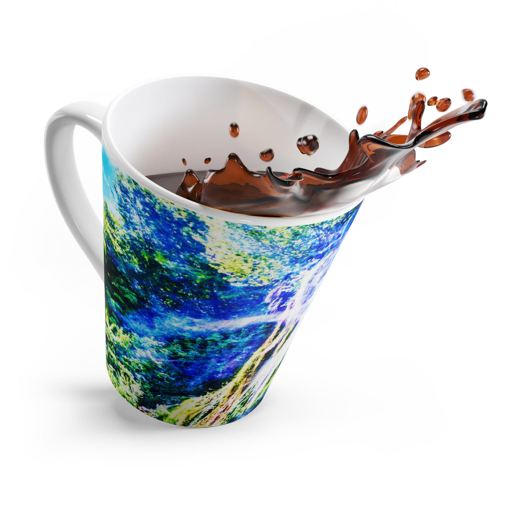 Katerina's Venio Domum Cascada Clocota Dreams Latte Mug