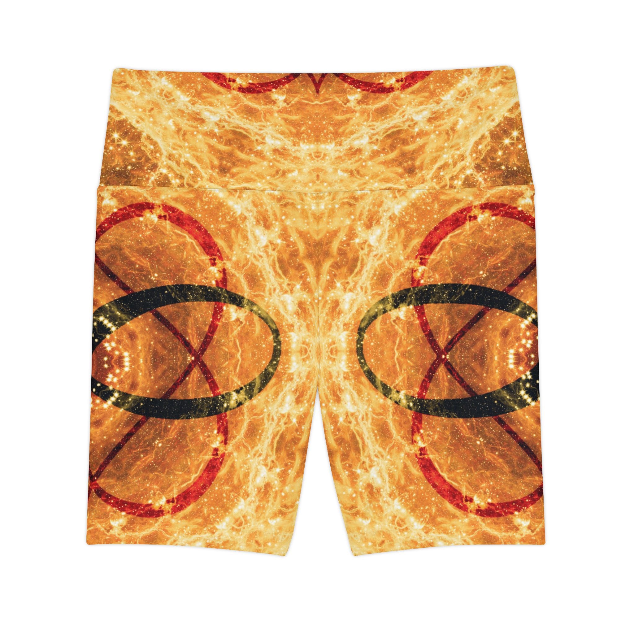 Katerina's Golden Moment Infinity Desires 2023 Women's Workout Shorts