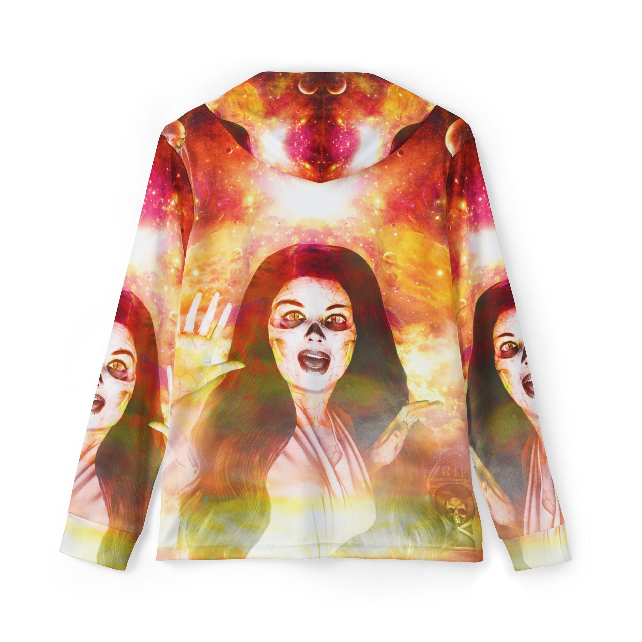 Samhain All Hallow's Eve Dreams Men's Sports Warmup Hoodie