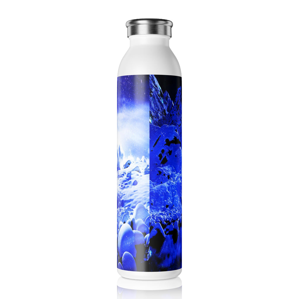 Yule Night Dreams Slim Water Bottle