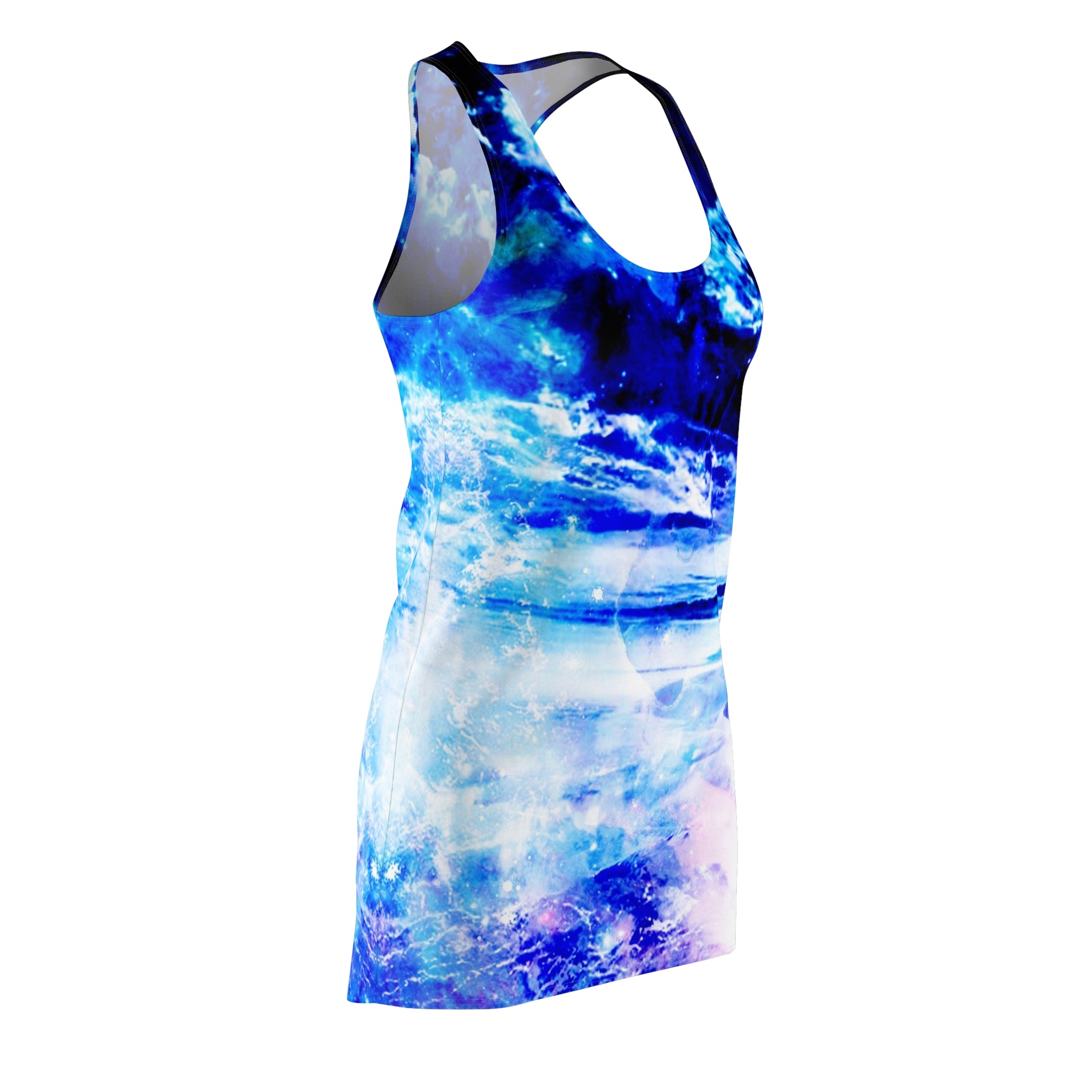 Creation's Heaven Dancing Sea Dreams Women's Racerback Dress