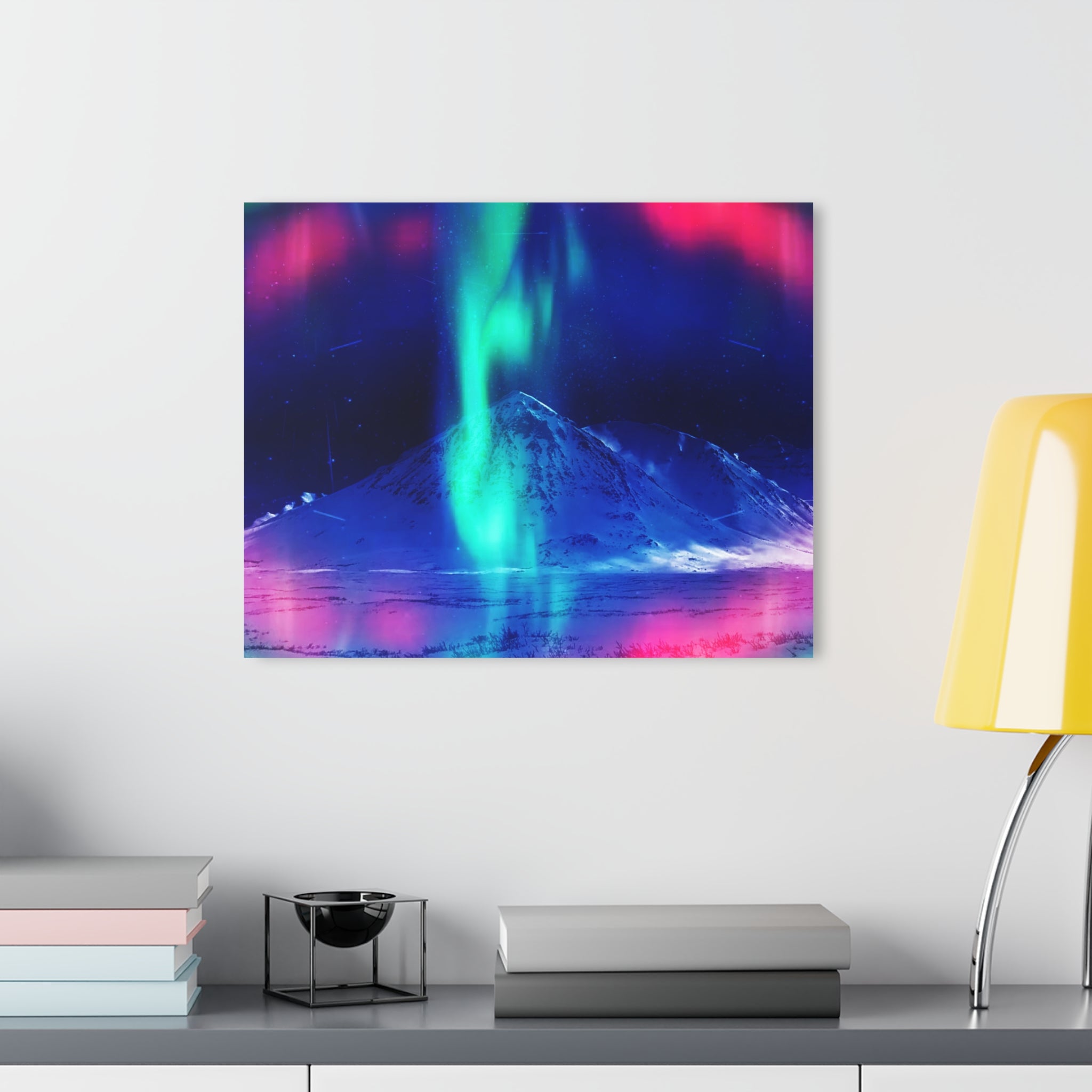 Lighted String Matanuska Dreams Acrylic Prints (French Cleat Hanging)