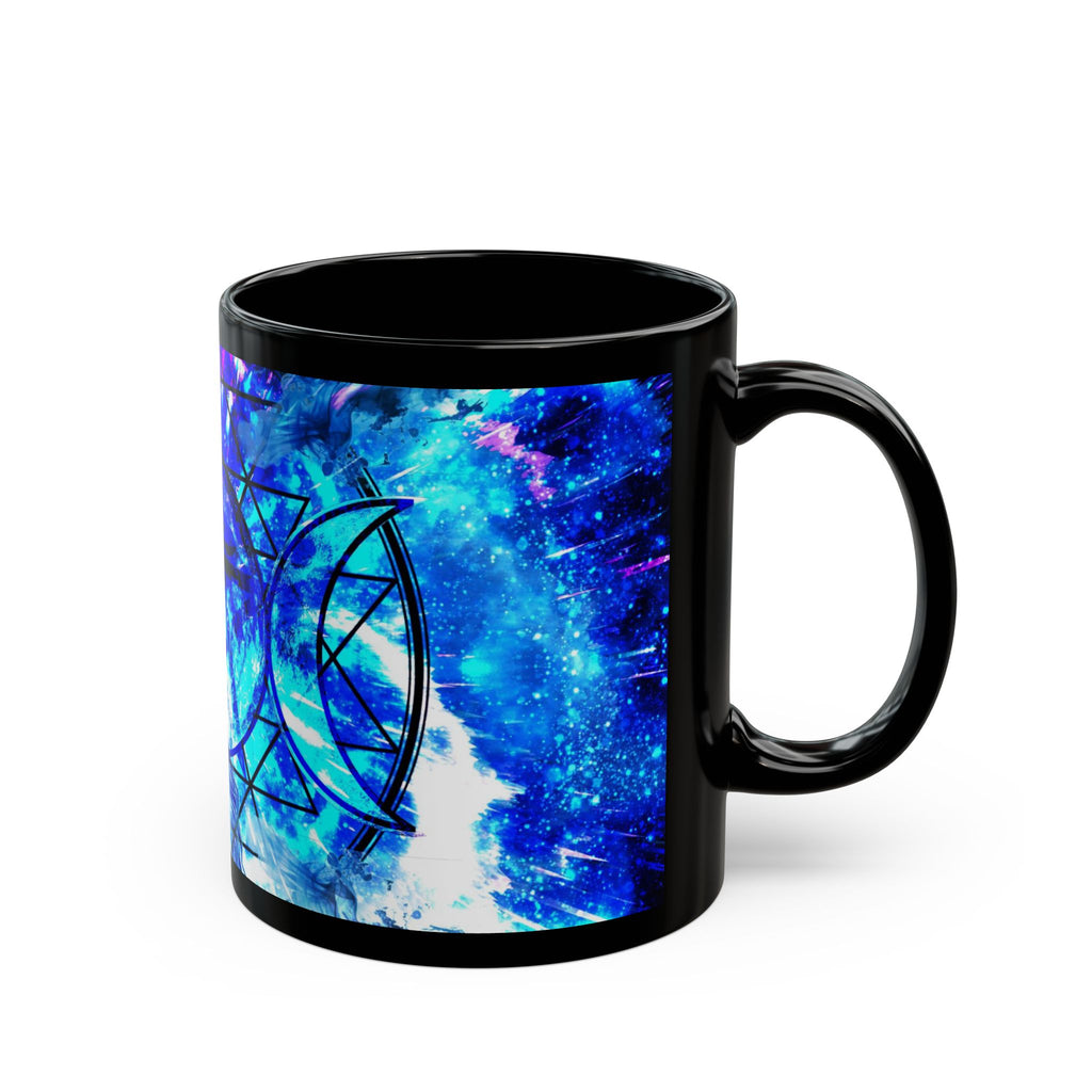 Creation's Magical Awakening Desires Meditations Black Mug