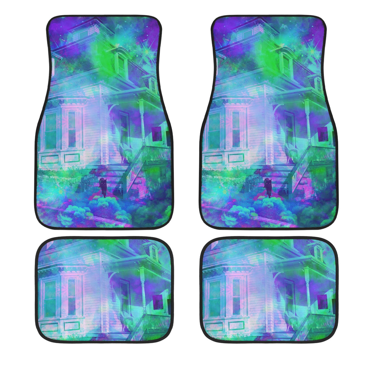Katerina's Now and Forever  Hocus Pocus Desires 4-Piece Car Floor Mats （Customized Separately）| Ships from USA