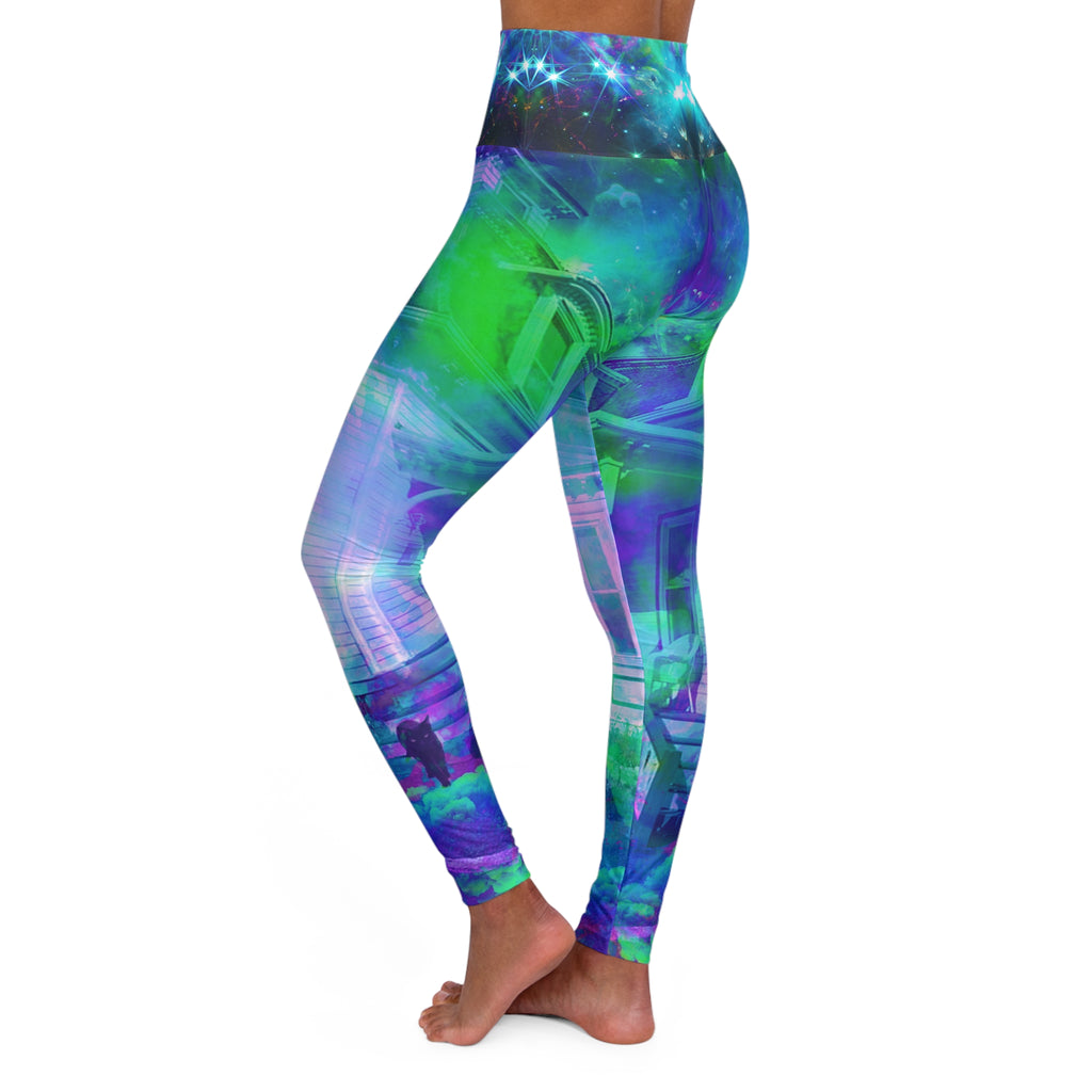 Katerina's Now and Forever Hocus Pocus Dreams High Waisted Yoga Leggings