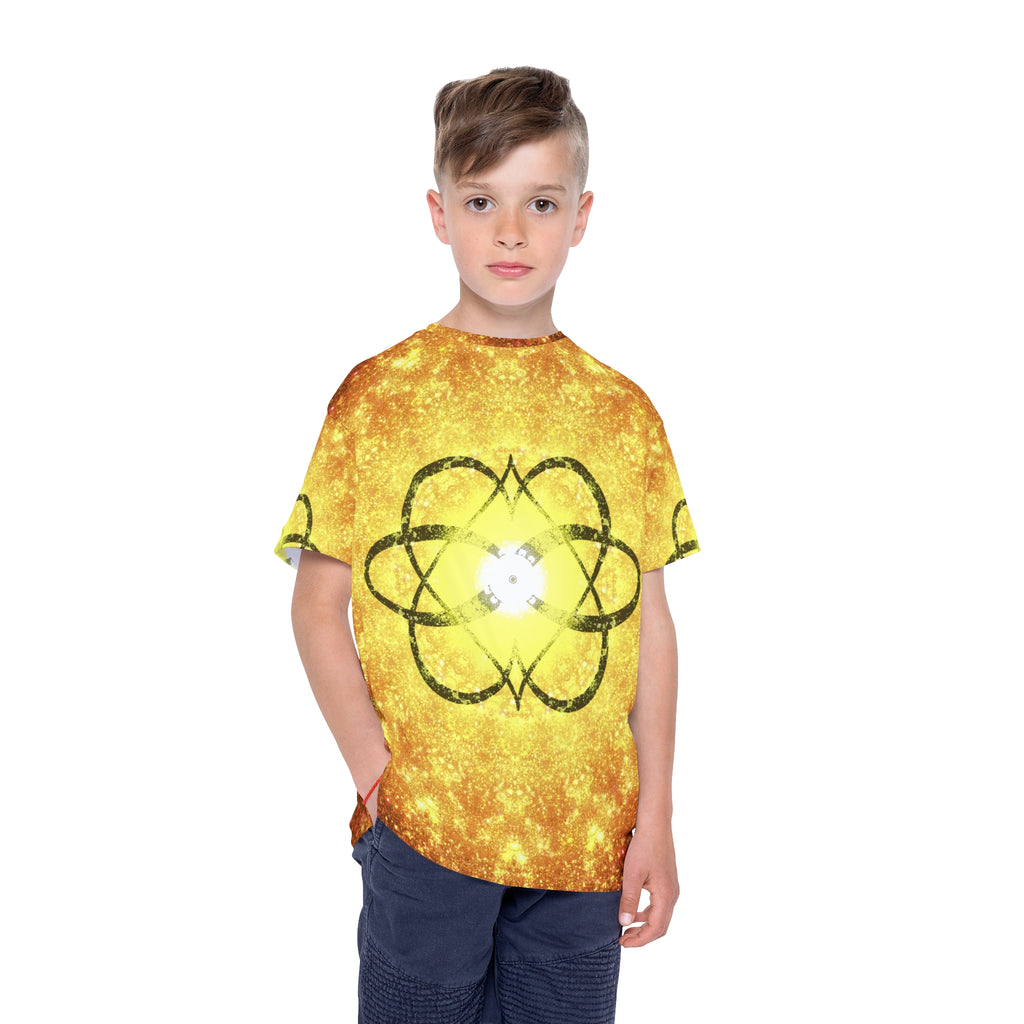 Katerina's Autistic Gold Infinity Desires 2024 Kids Sports Jersey