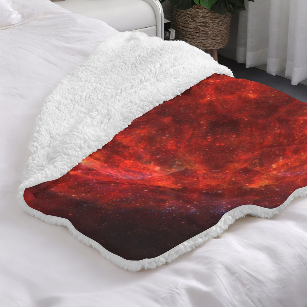 Katerina's Love and Hatred Desires Sherpa Fleece Blanket 30" x 40" | Ships from USA