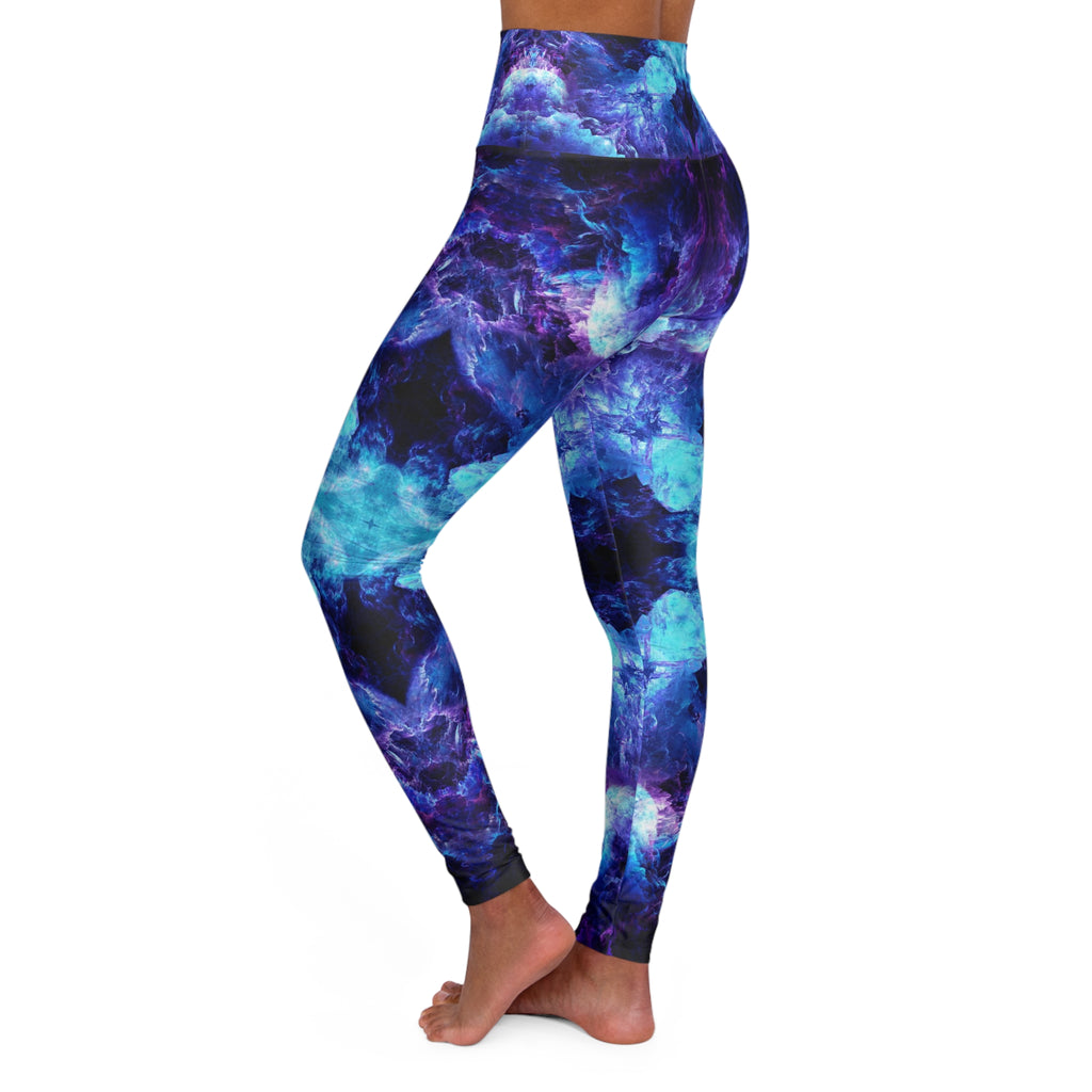 Amen Jin's Dragon's Gate Desires High Waisted Yoga Leggings