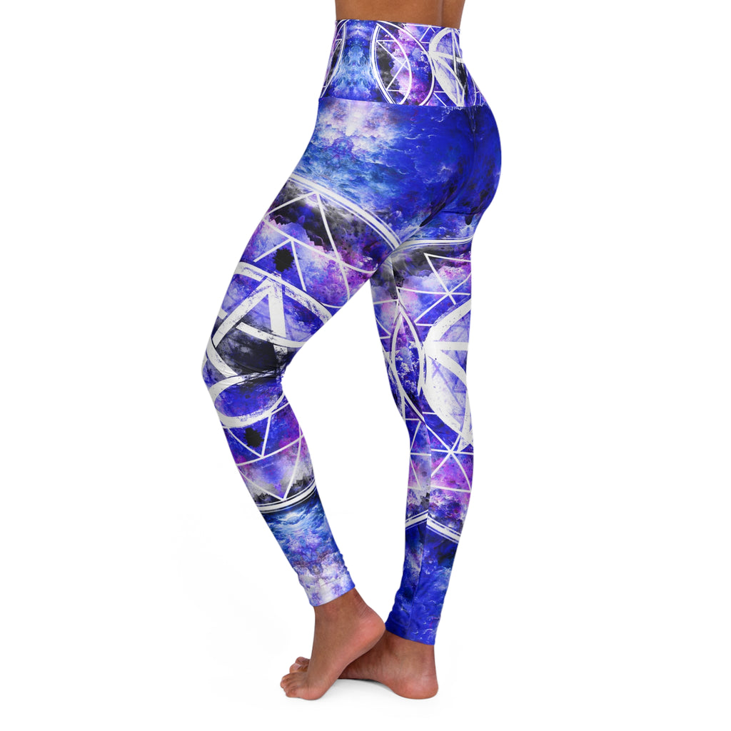 Katerina's I Will Come Again Triple Goddess Meditations Yoga Leggings
