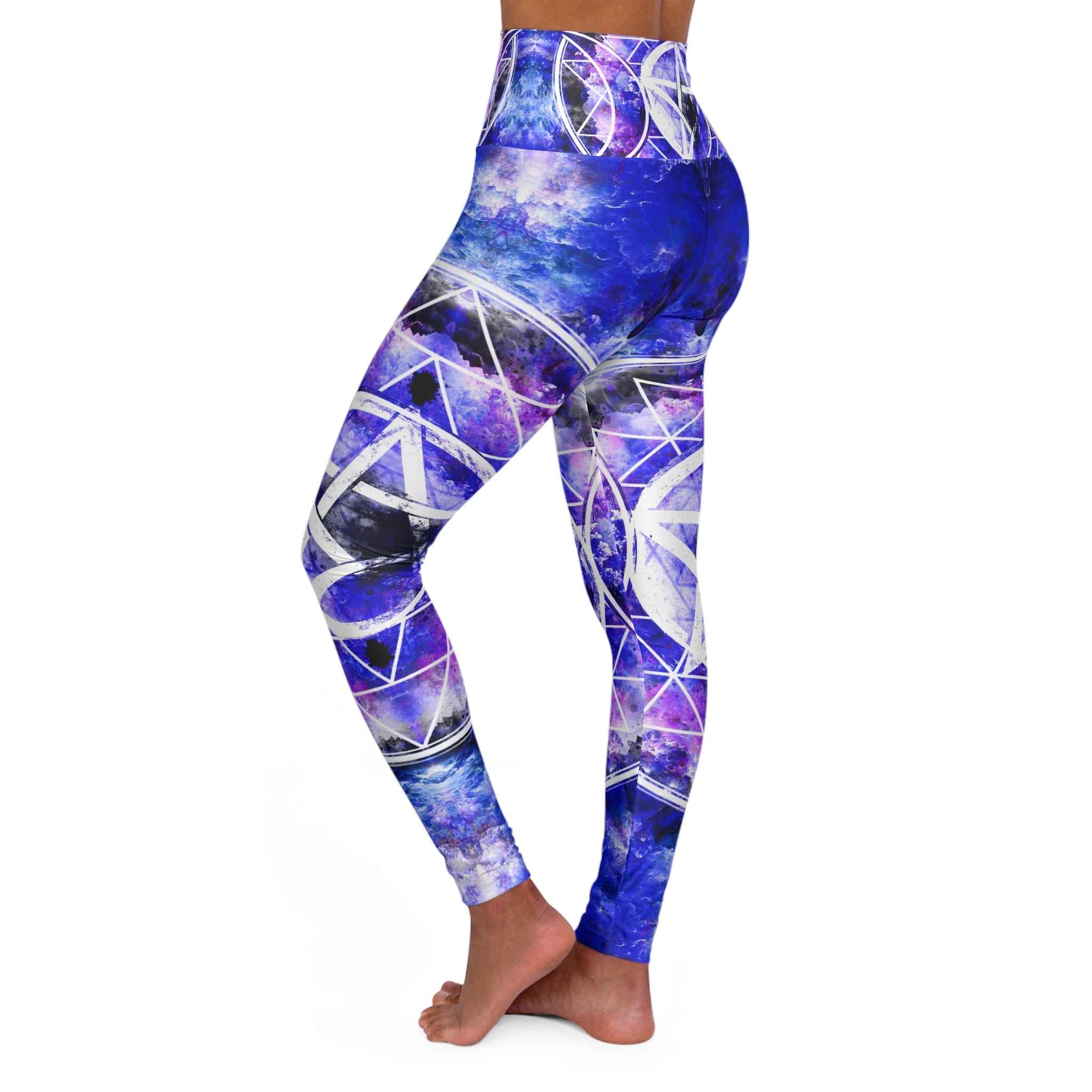 Katerina's I Will Come Again Triple Goddess Meditations Yoga Leggings