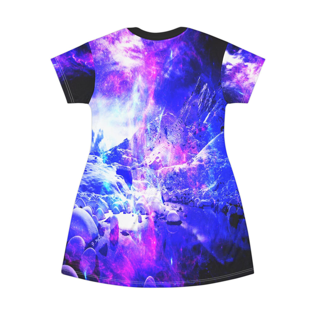 Amethyst Yule Night Dreams T-Shirt Dress