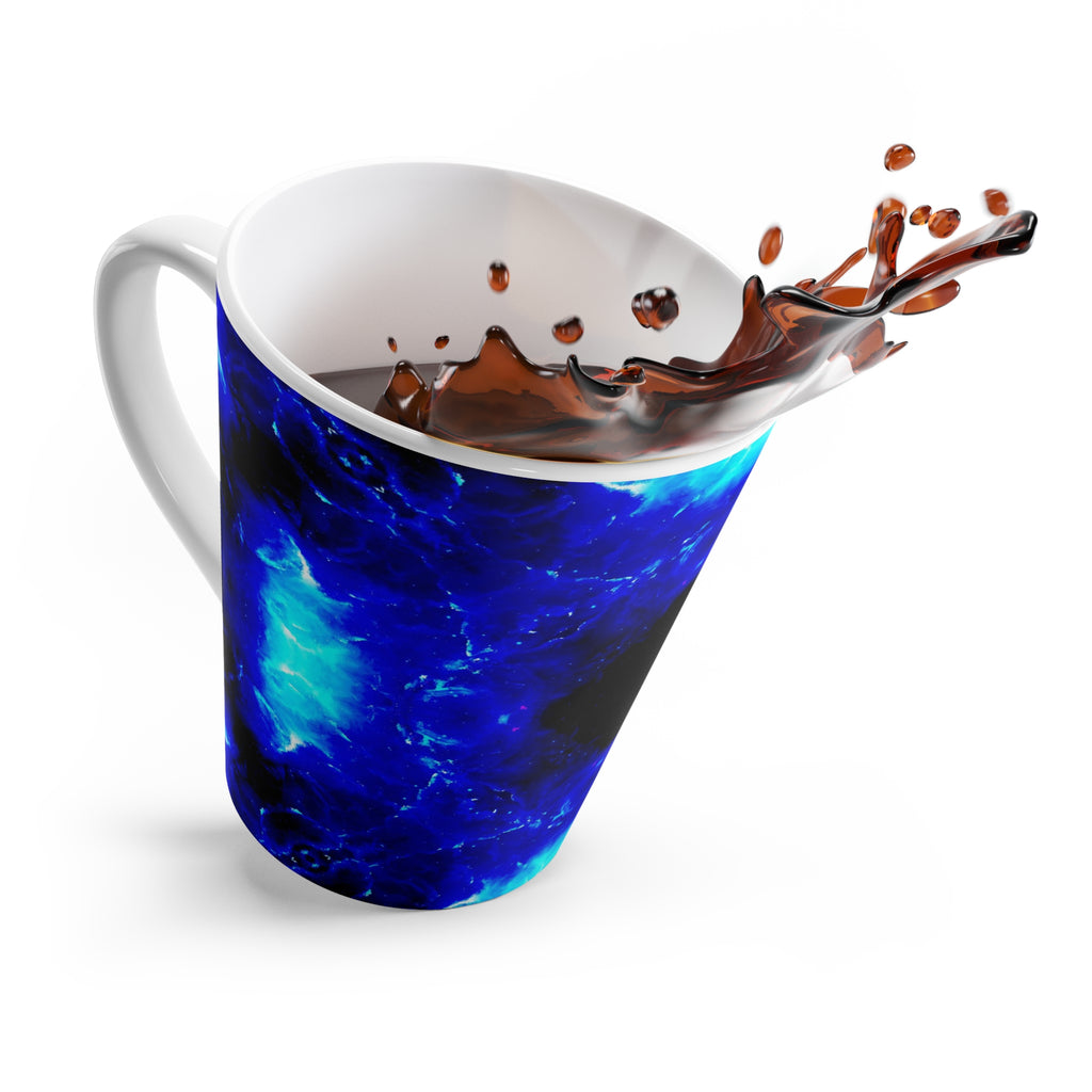 Amen Jin's Blue Flame Desires Latte Mug