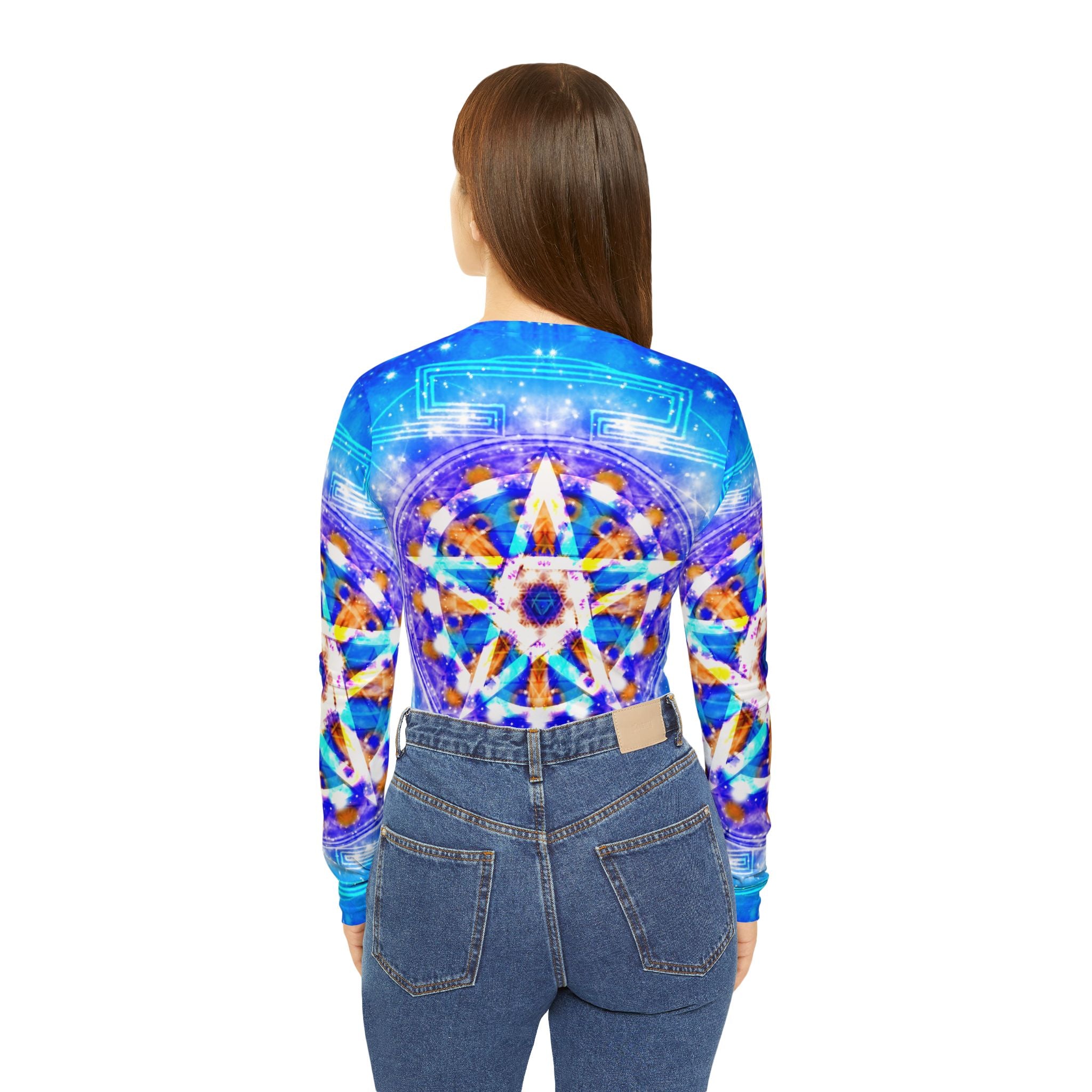 Katerina's Howl's Tomorrow Girl Beltane Meditations Long Sleeve V-neck Shirt