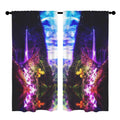 Creation's Heaven Abalone Lake Dreams Floor-To-Ceiling Curtain 52x84inch | Ships from USA