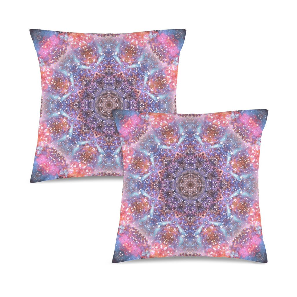 Katerina's Fiesta Desires Custom Pillow Cases 18" x 18" (2-Pack) | Ships from USA