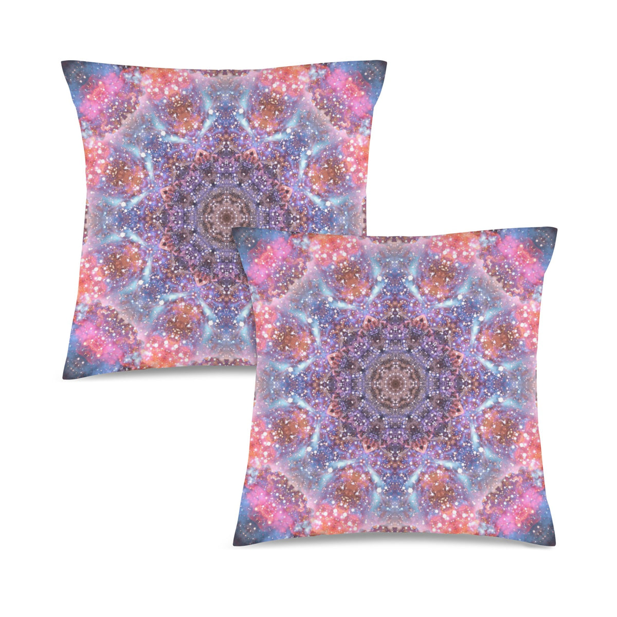 Katerina's Fiesta Desires Custom Pillow Cases 18" x 18" (2-Pack) | Ships from USA