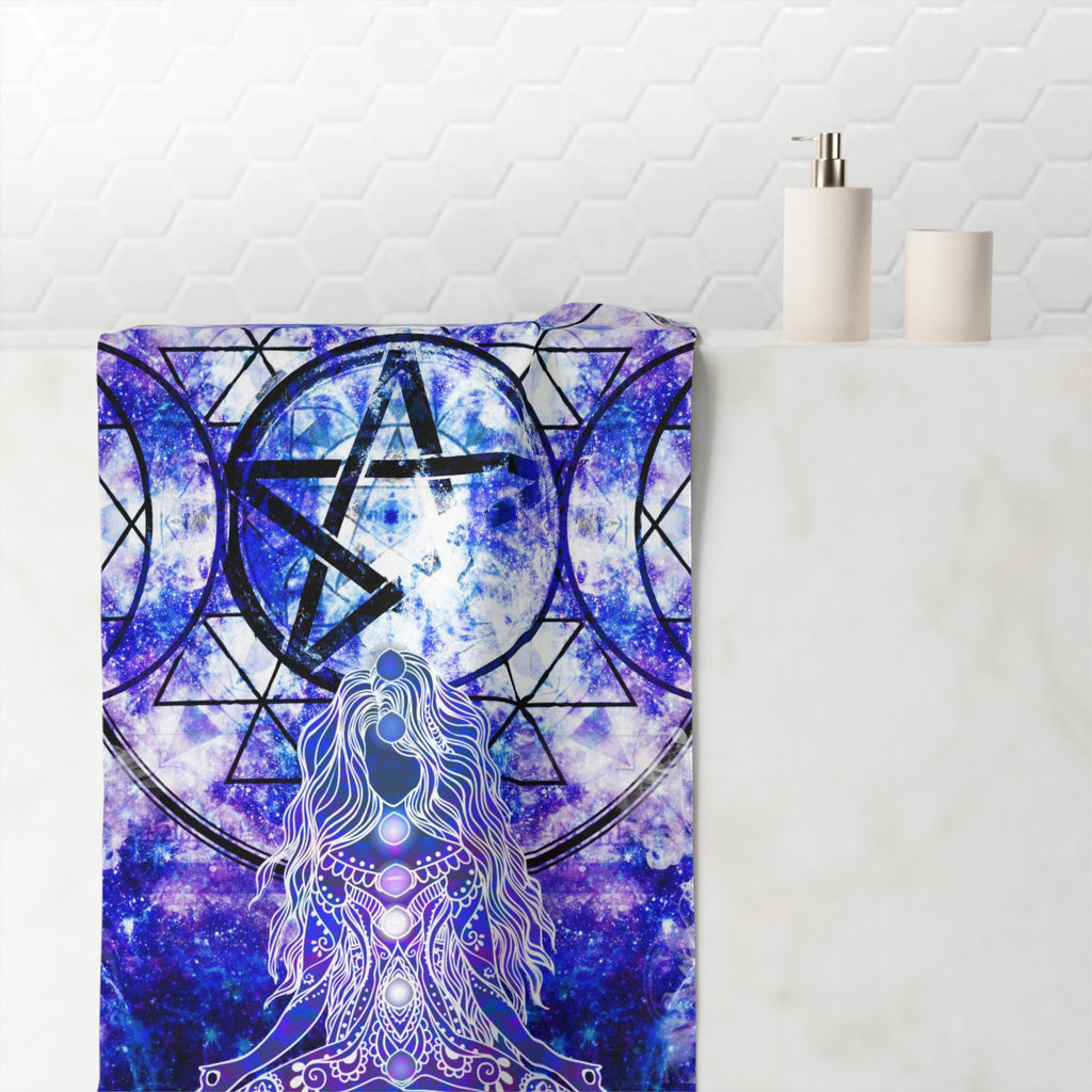 Amen Jin's Katerina’s Magical Dracularian Dragoness Awakening Meditations Towel