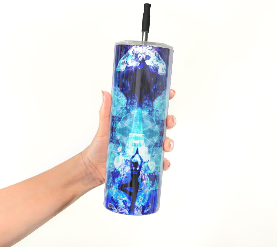 Amen Jin's Dragon's Gate Parisian Meditations Stainless Steel Tumbler