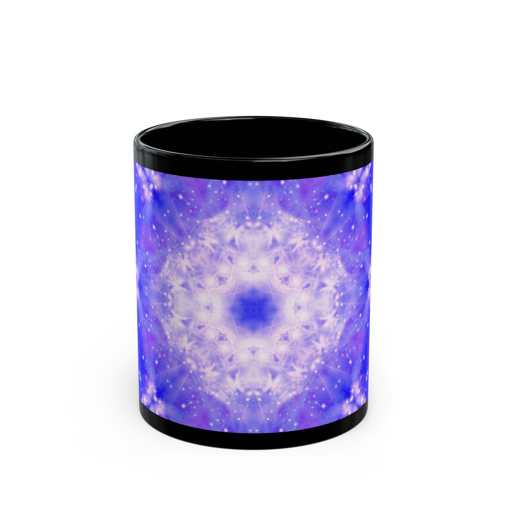 Katerina's Psyche Desires Black Mug, 15oz