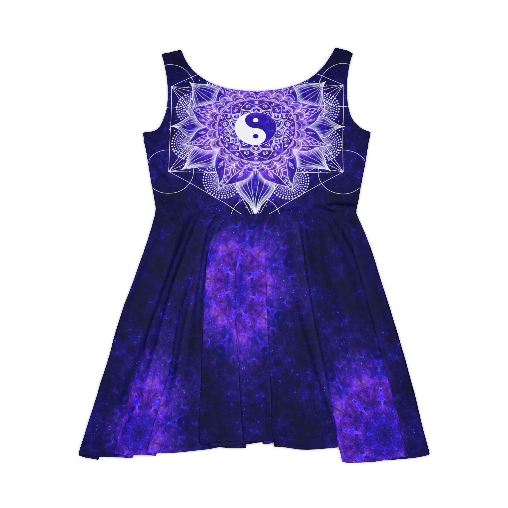 Katerina's Dragon's Eye Yin Yang Meditations Women's Skater Dress