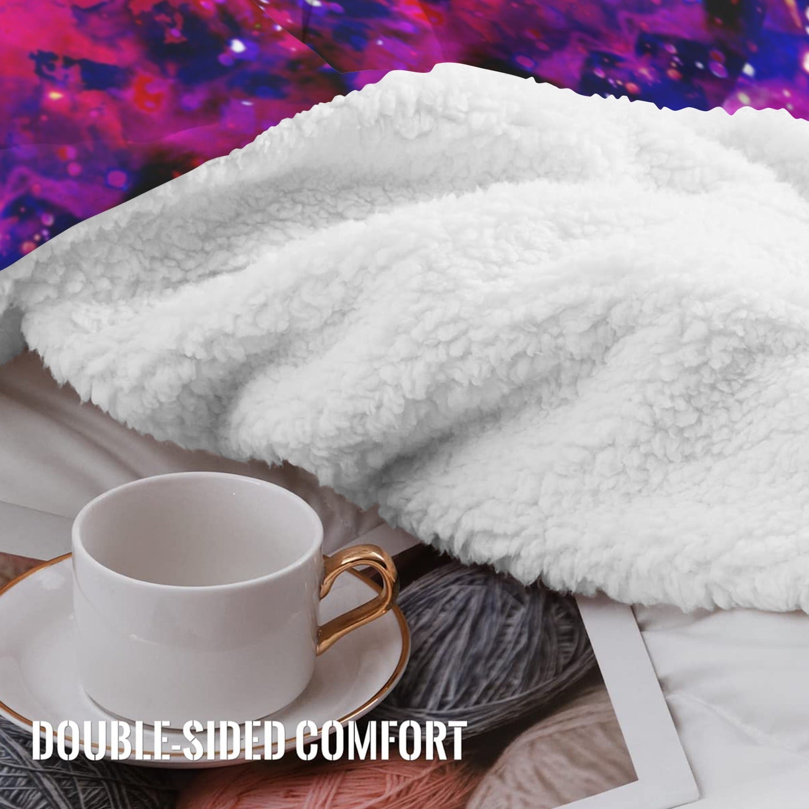 Katerina's Citadel Desires Sherpa Fleece Blanket 60" x 80" | Ships from USA