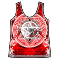 Katerina's Waiting for Hello Triple Goddess Meditations Women's Racerback Tank