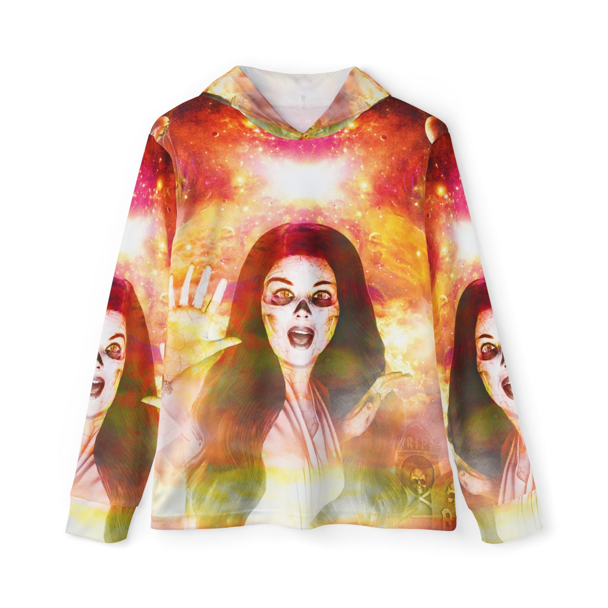 Samhain All Hallow's Eve Dreams Men's Sports Warmup Hoodie