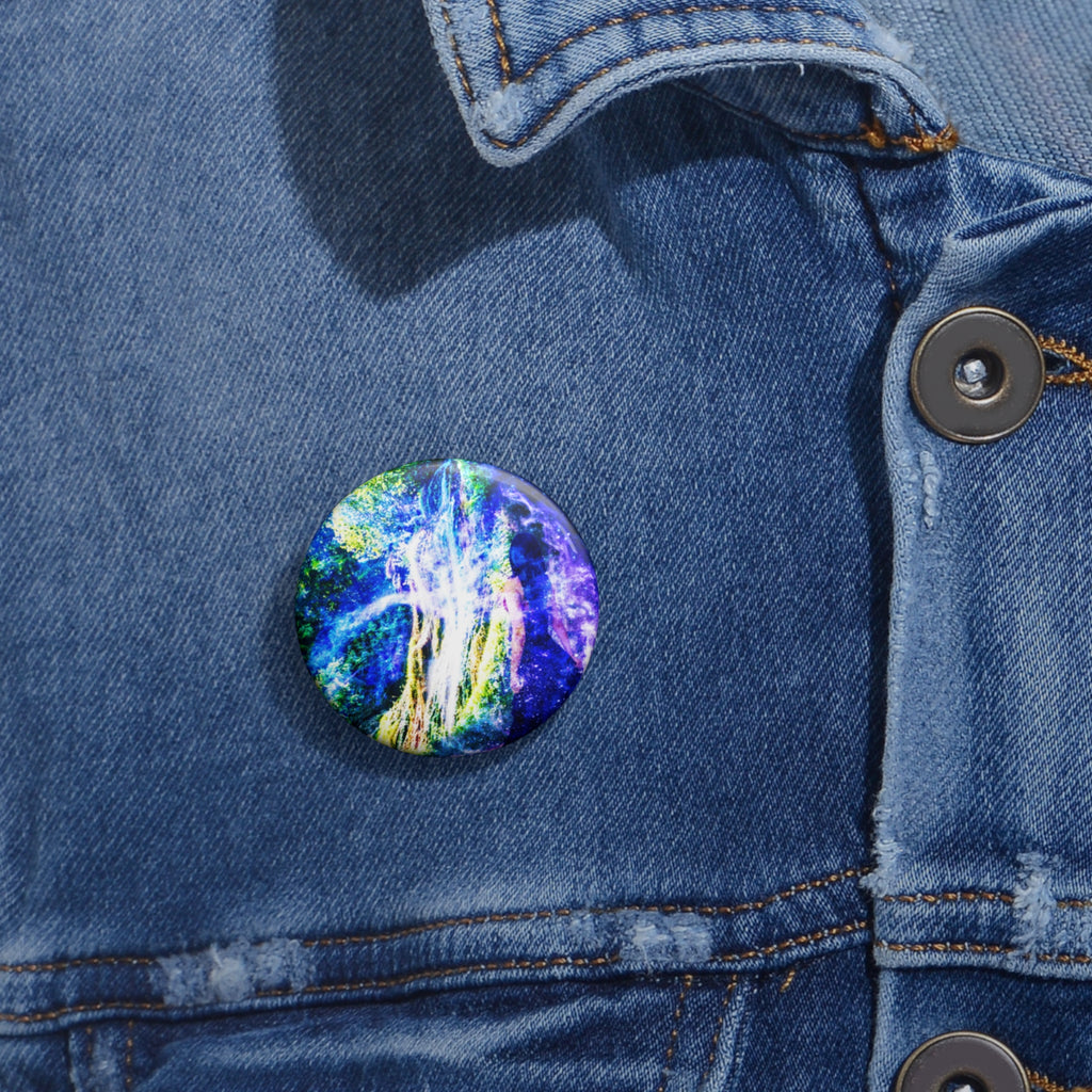 Katerina's Venio Domum Cascada Clocota Dreams Pin Button