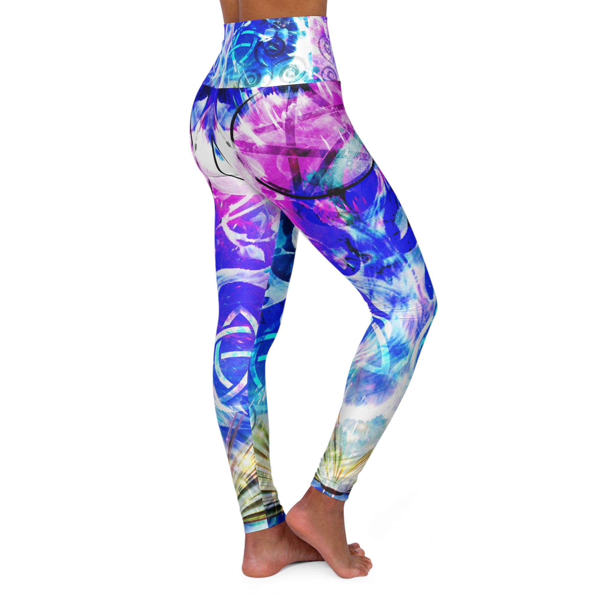 Creation's Celtic Meditations High Waisted Yoga Leggings
