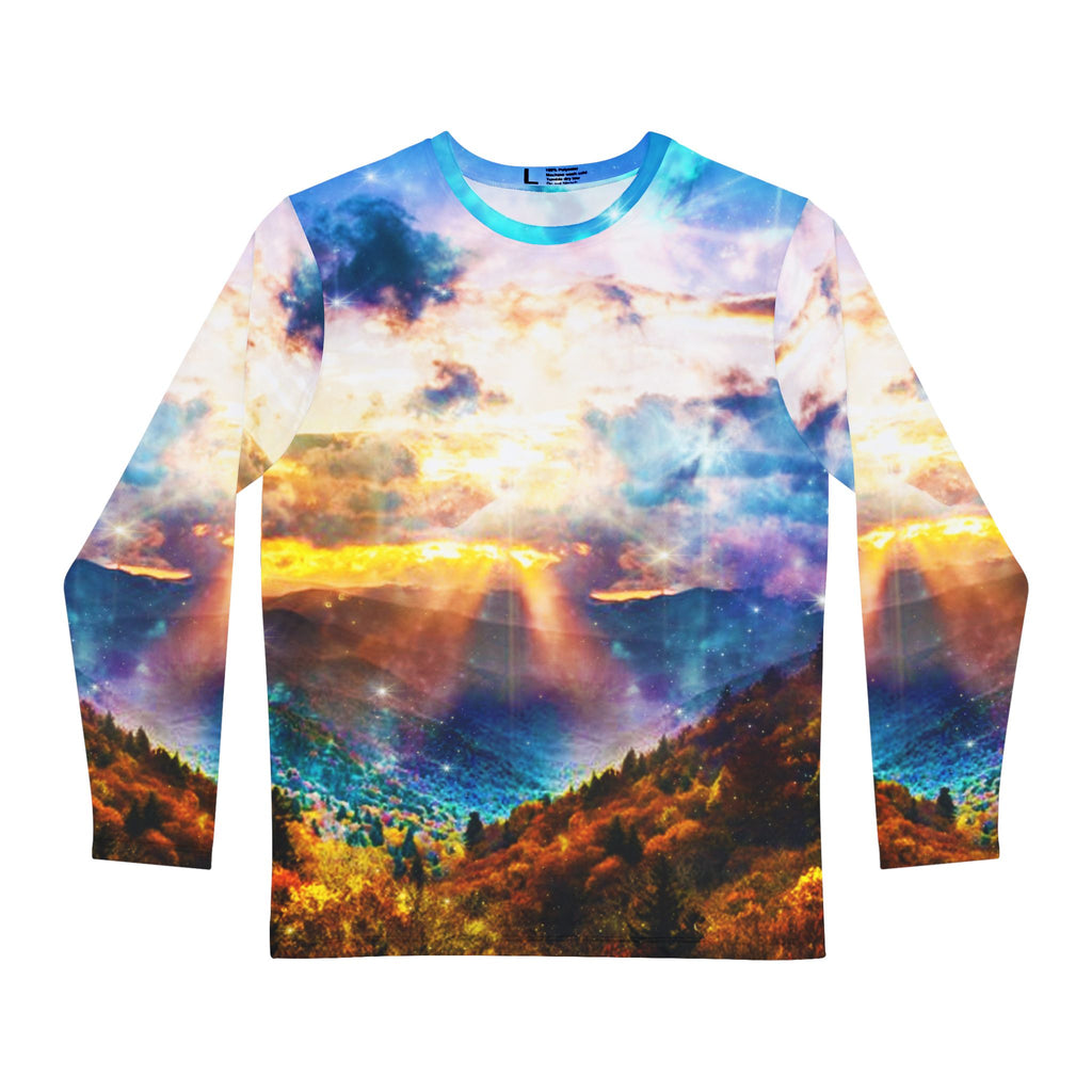 Katerina's Smoky Mountains Memoires Dreams Men's Long Sleeve Shirt