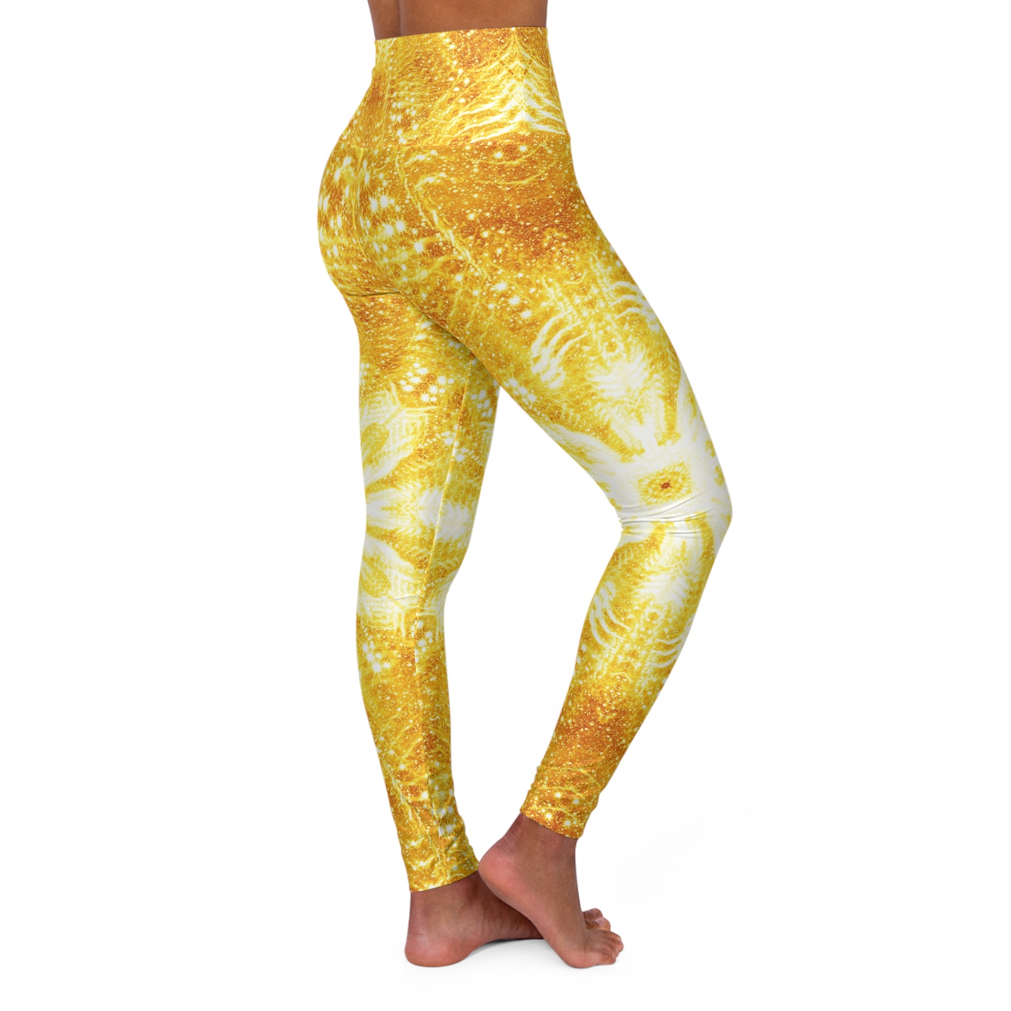 Amen Jin's Awakening Desires High Waisted Yoga Leggings