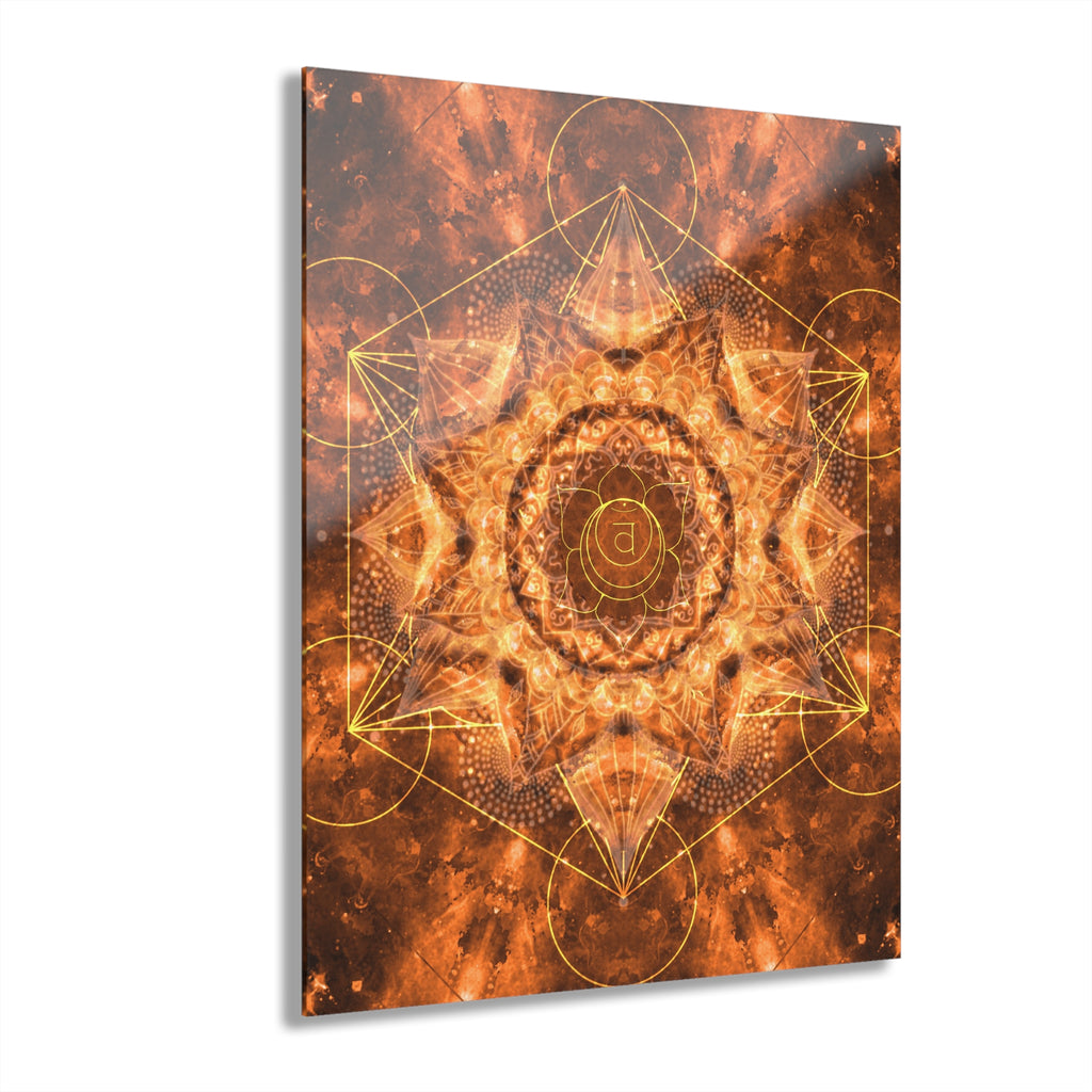 Svadisthana Meditations Acrylic Prints (French Cleat Hanging)