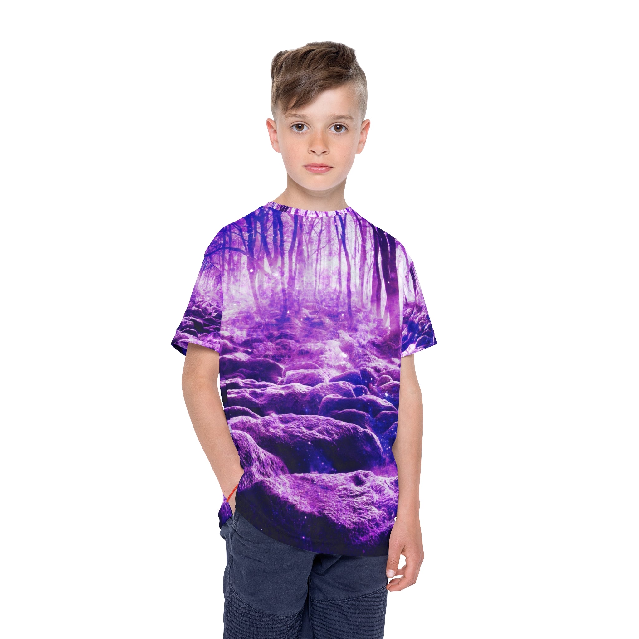 Sahasara Desires Clearing in the Forest Dreams Kids Sports Jersey