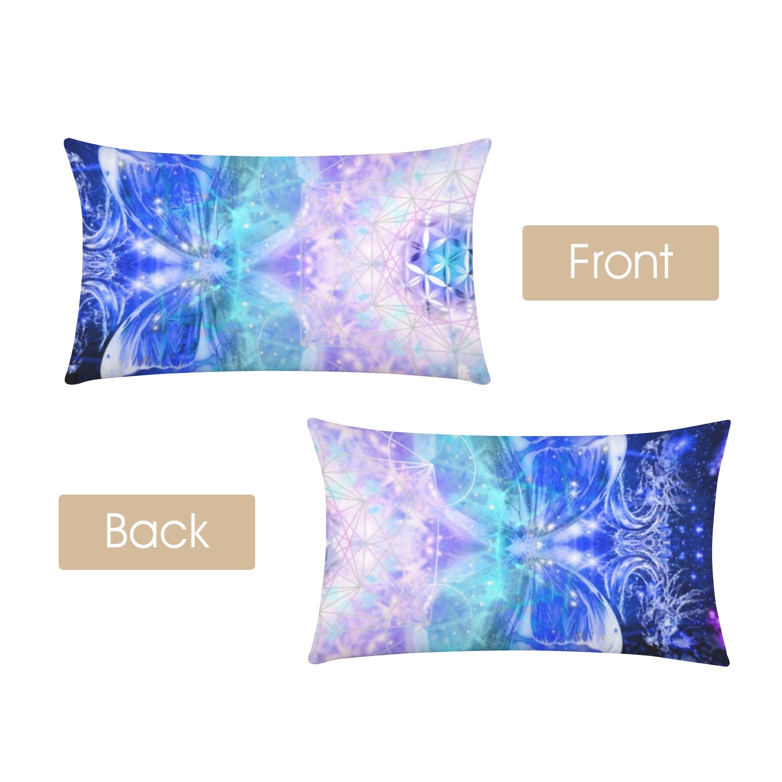 Amen Jin's Katerina's Eros & Psyche Metamorphosis Meditations Pillow Case 36" x 20"  | Ships from USA
