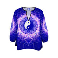 Katerina's Uncertainty in Time & Space Yin Yang Meditations Blouse