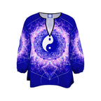 Katerina's Uncertainty in Time & Space Yin Yang Meditations Blouse