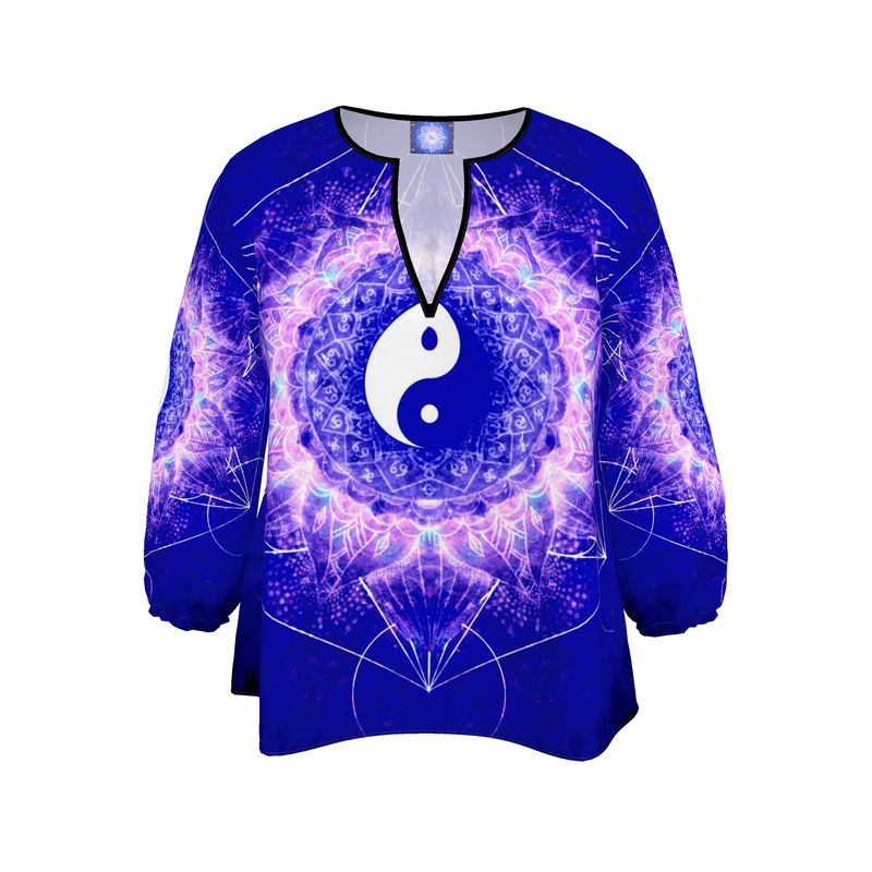 Katerina's Uncertainty in Time & Space Yin Yang Meditations Blouse