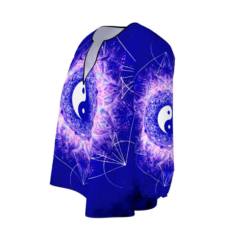 Katerina's Uncertainty in Time & Space Yin Yang Meditations Blouse