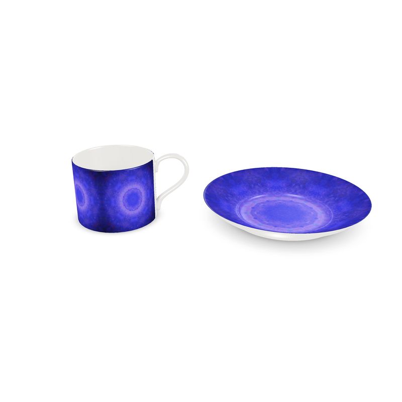 Katerina's Uncertainty in Time & Space Desires Cup and Saucer