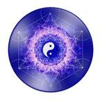 Katerina's Uncertainty in Time & Space Yin Yang Meditations Cup&Saucer